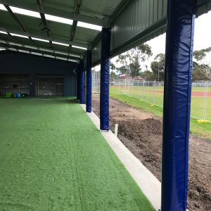 tennis court post padding